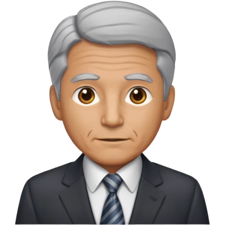 old realystic businessman emoji