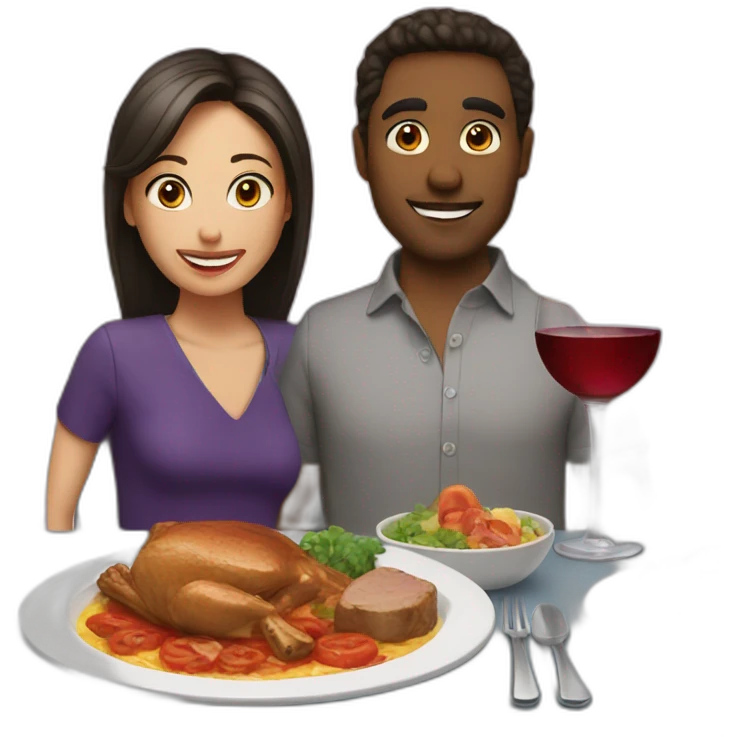 dinner night emoji