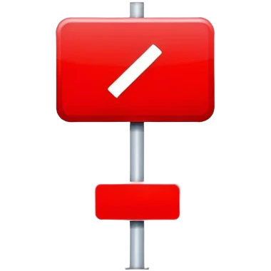 This is important red sign emoji