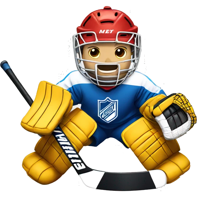 hockey goalie emoji