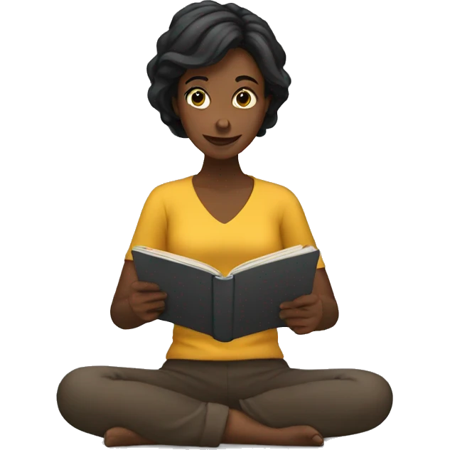 Women reading  emoji