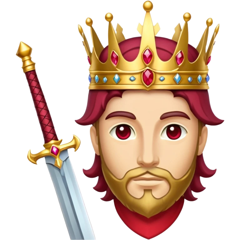 sword archon crowned king emoji