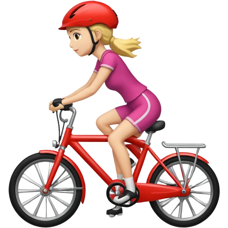 Grab bike women emoji