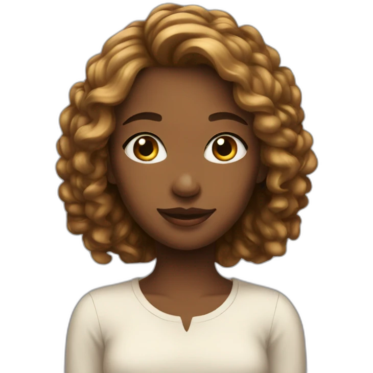 Fille amoureuse emoji
