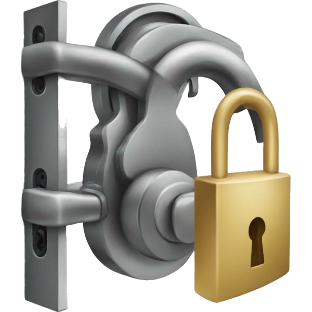 open lock emoji