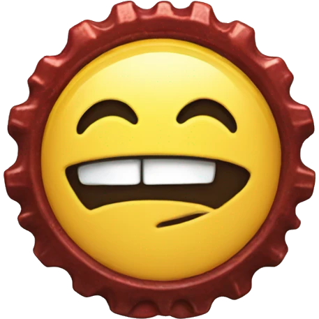 Bottle cap emoji