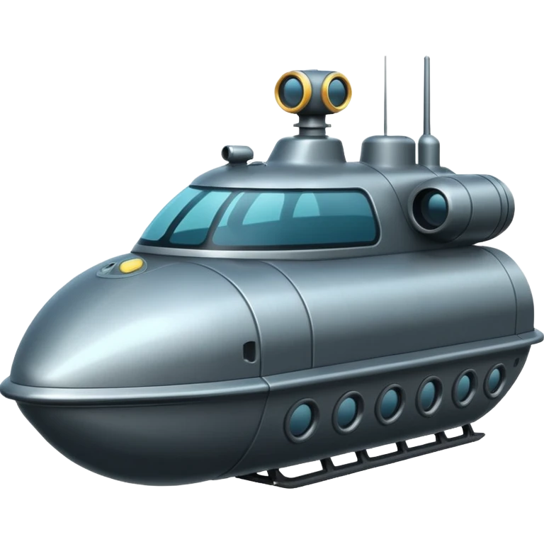 circle undersea reconnaissance vehicle emoji