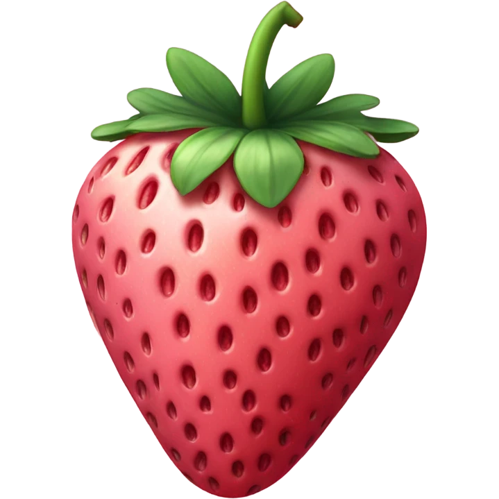 pink strawberry emoji