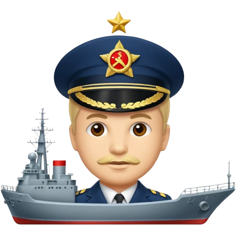 generate a very realistic Soviet Navy emoji