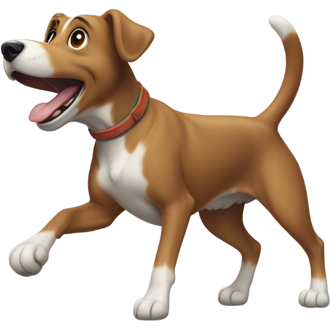 Excited dog emoji