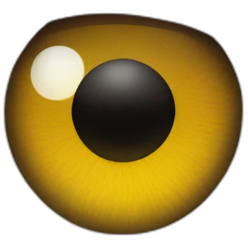 Large eye emoji