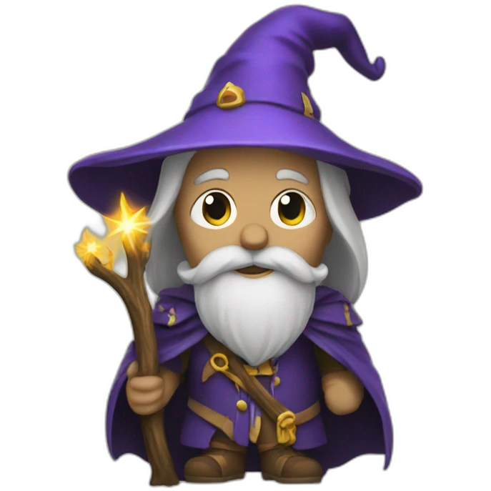 wizard in the woods emoji