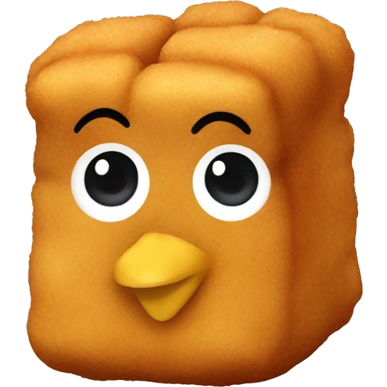 Chicken nugget emoji