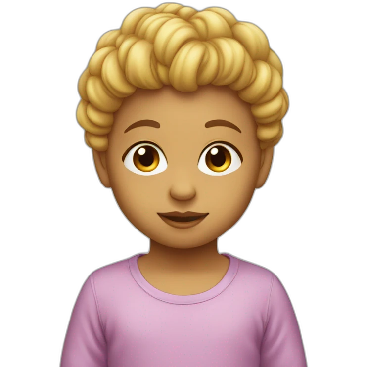 bébé dans un four emoji