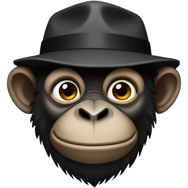 Noir Monkey emoji