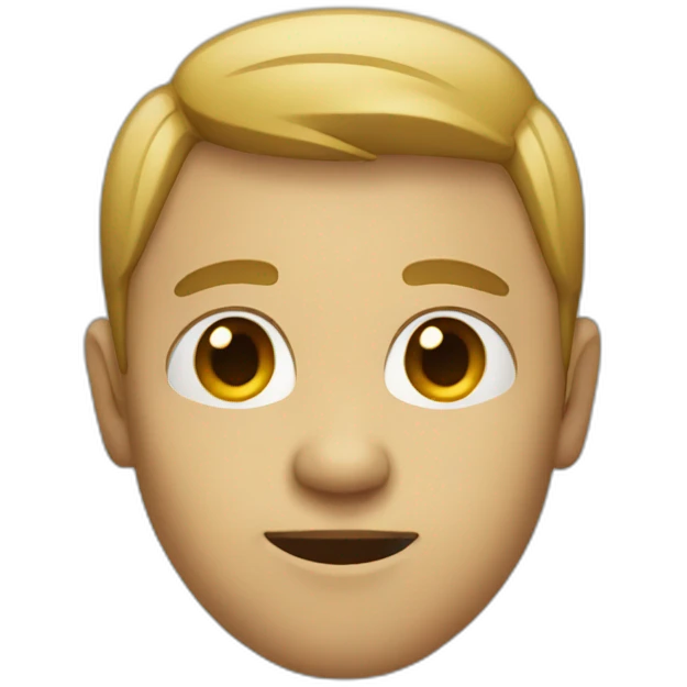 Person with no eyes smiling emoji
