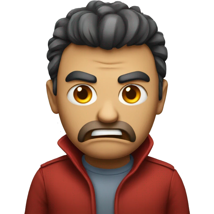 angry red pada emoji