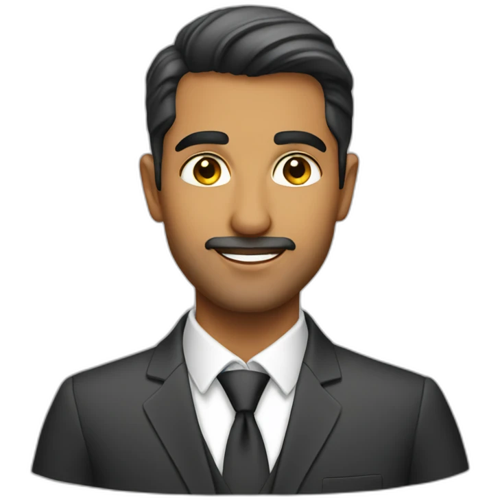 Handsome Muslim Banker emoji
