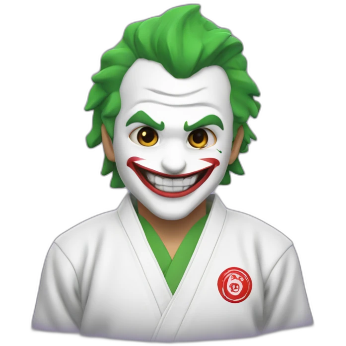the joker in judoka emoji