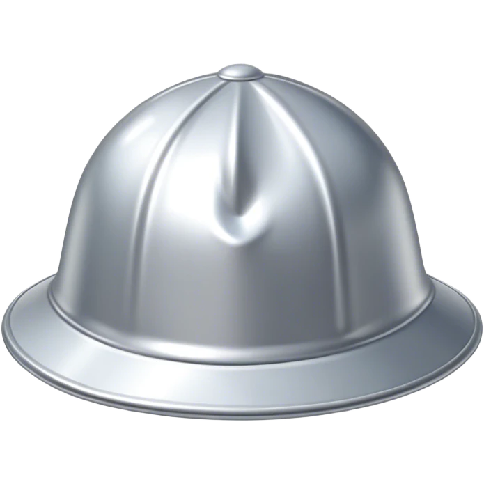 tinfoil hat without face emoji