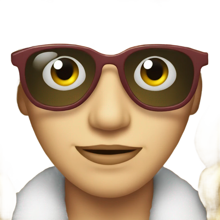 Santa sunglasses  emoji