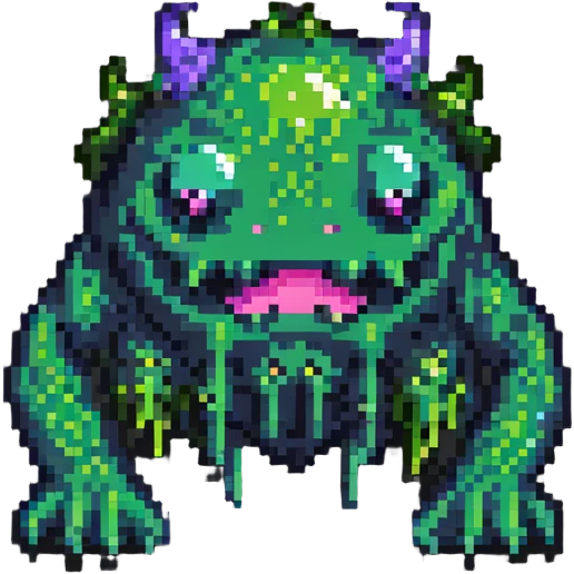 Slime monster emoji