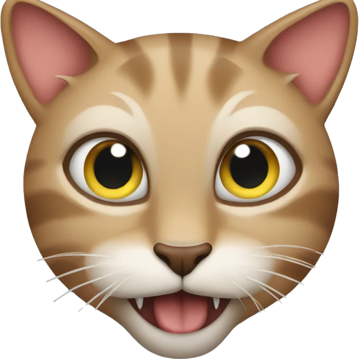 a gnawing cat emoji