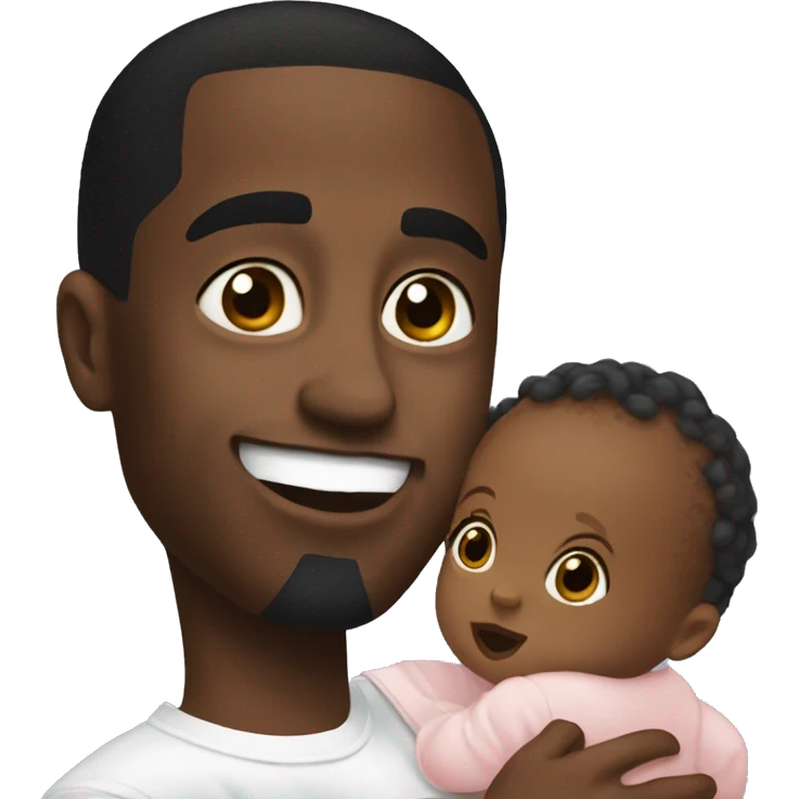 Diddy with a baby emoji