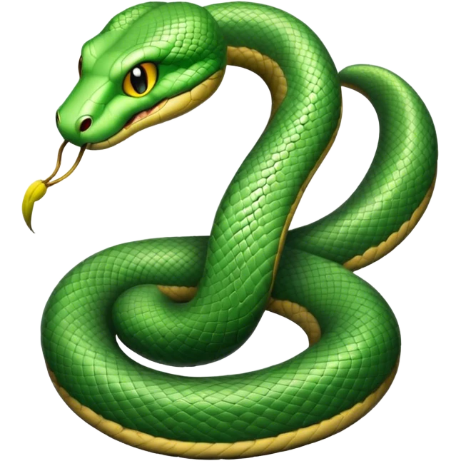 Snake wearing sweatpants  emoji