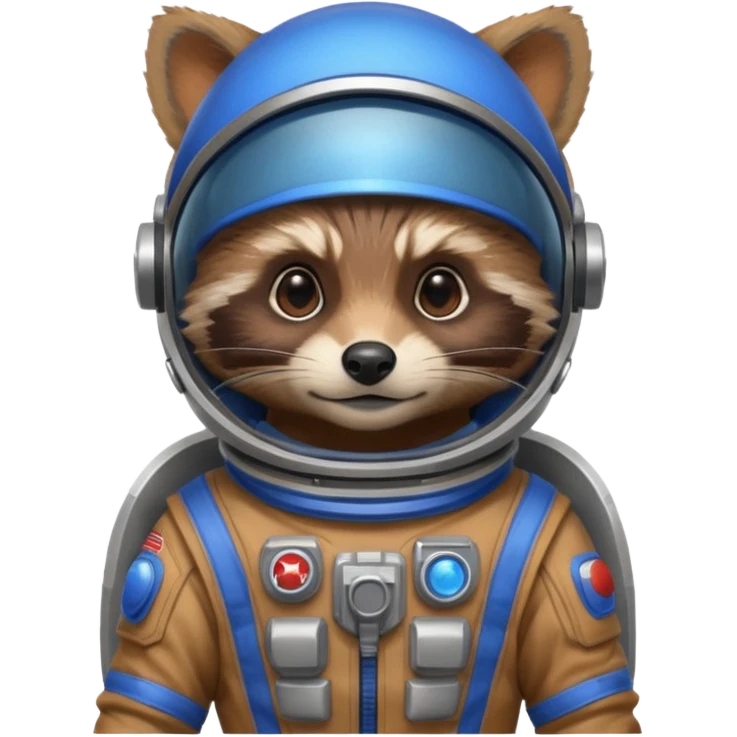 rocket racoon emoji