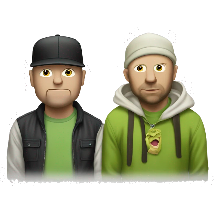Fred durst and shreck emoji