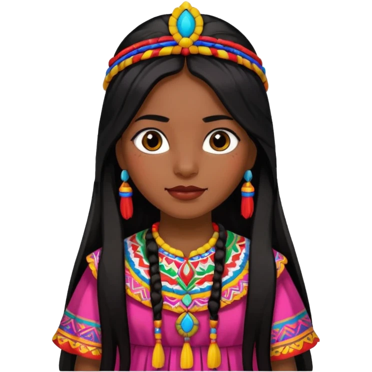 Peruvian girl emoji