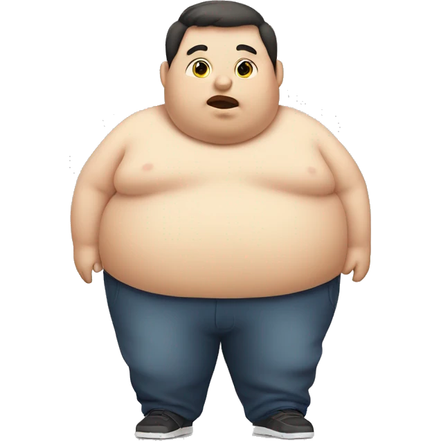 Obese person emoji
