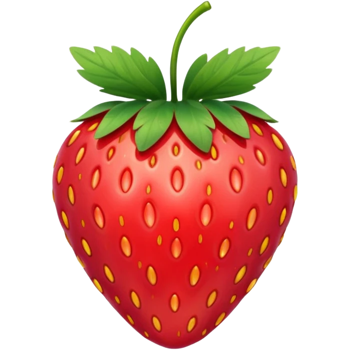 strawberry treats emoji