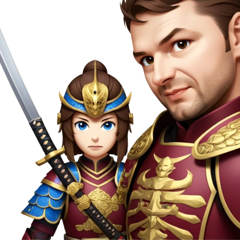 Samurai Leader emoji
