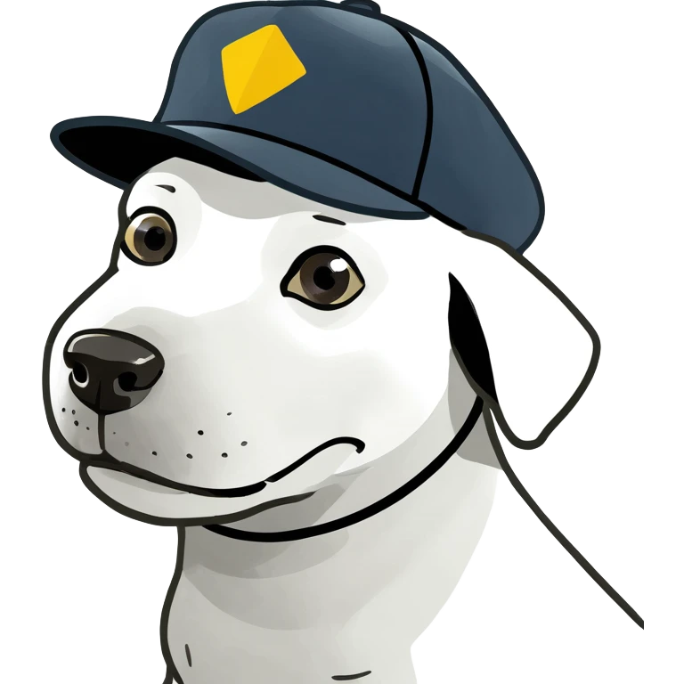 Dog wearing a hat  emoji