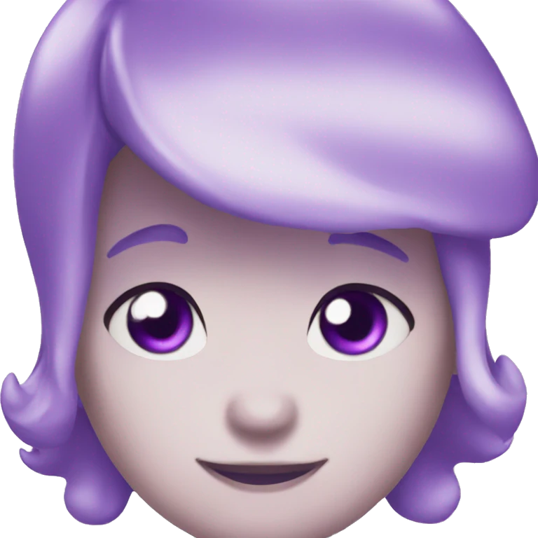 purple pearl emoji