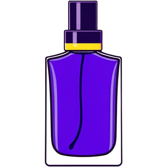 Fancy AVON fragrance bottle with purple liquid emoji