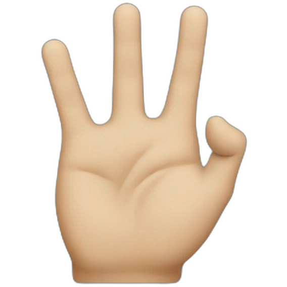 matrix hand sign emoji