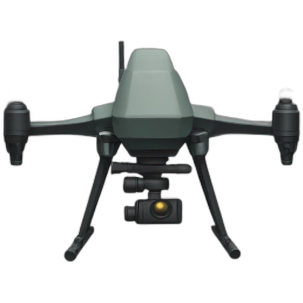 Drone holding M16 emoji
