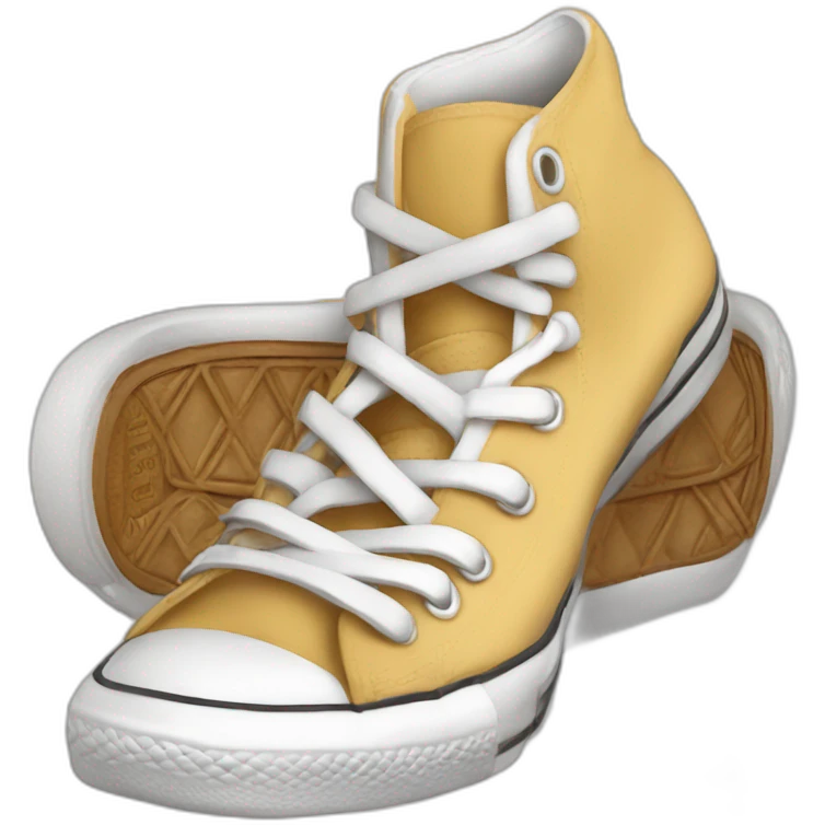 Chaussures converse emoji