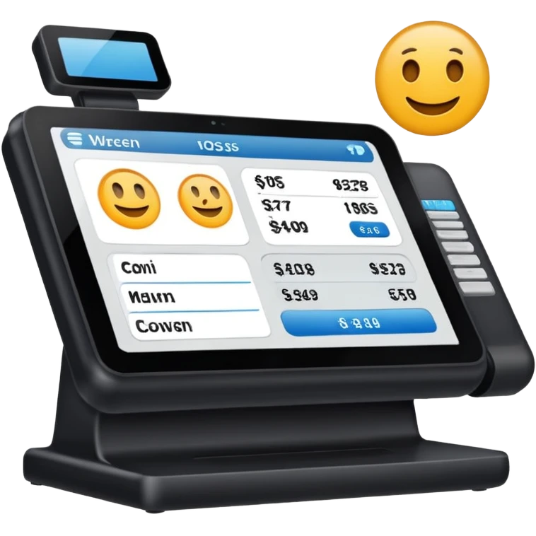 POS screen

 emoji