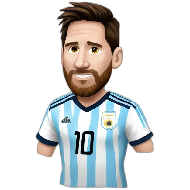 Messi-argentina-worldcup emoji