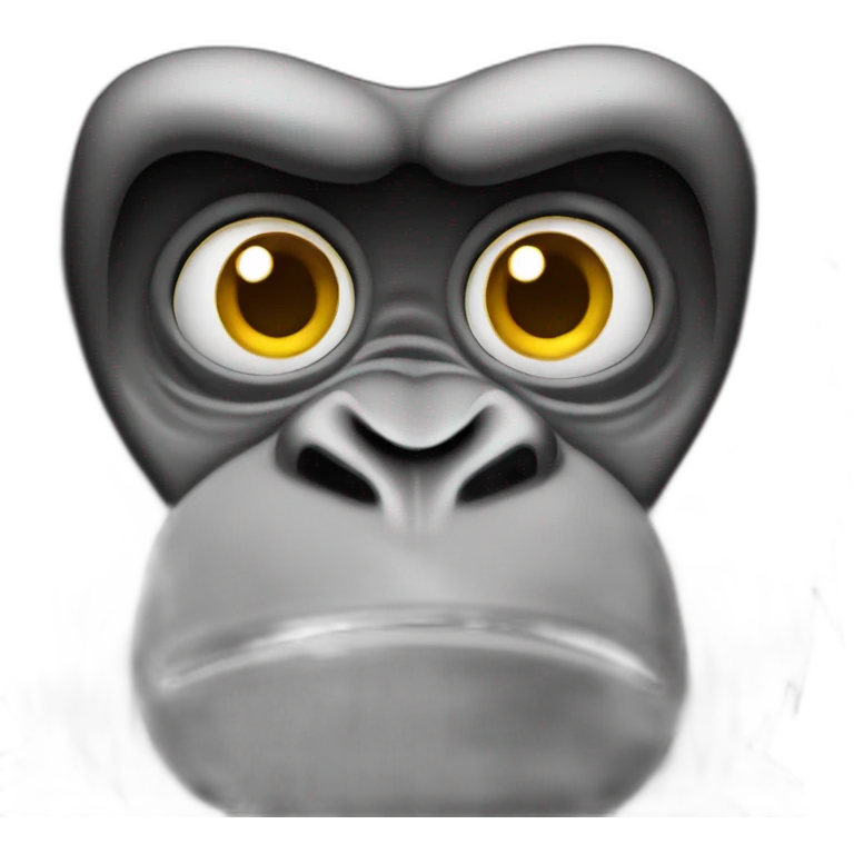 Singe sur gorille  emoji