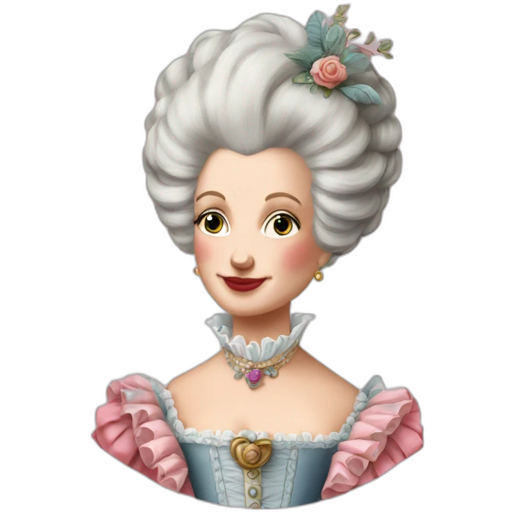 Marie antoinette emoji