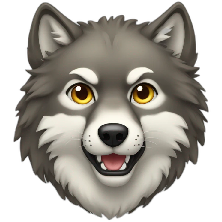 Wolf emoji