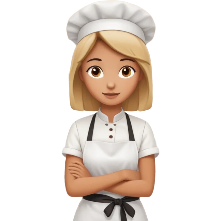 a female student working in a cafe emoji