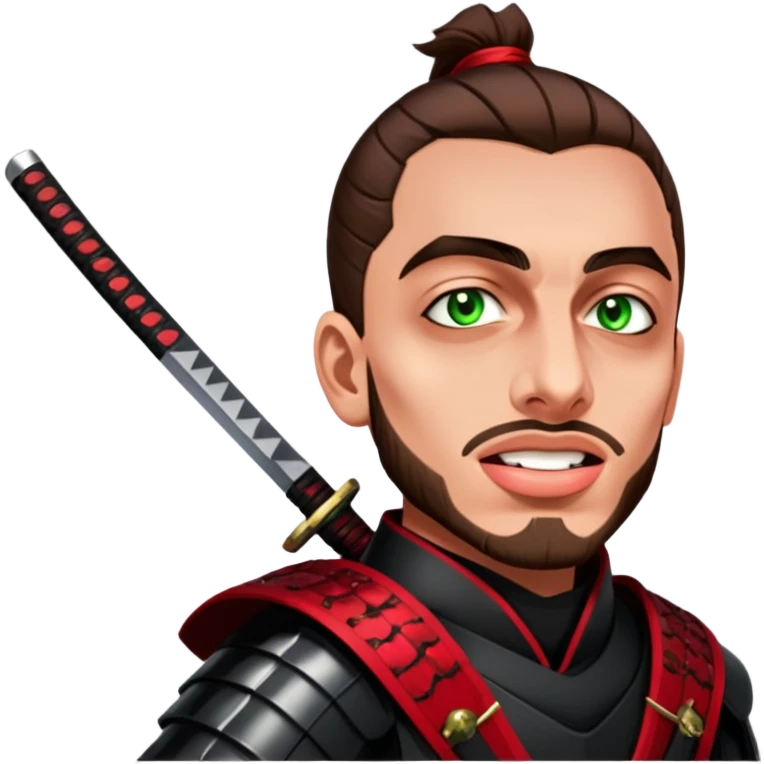 Fierce Samurai emoji