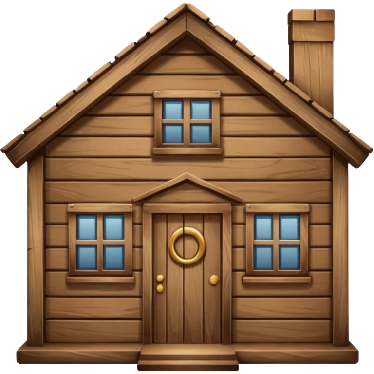 biggest wood house emoji