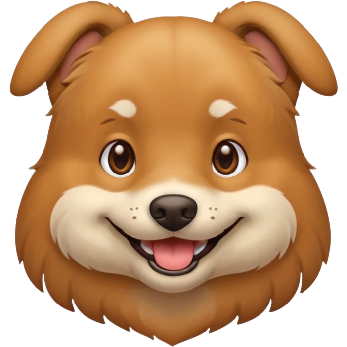 Dog smile  emoji